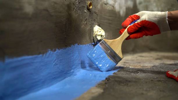 Commercial Emergency Waterproofing project at a Cambridge, OH business property by SJ Waterproofing Pros